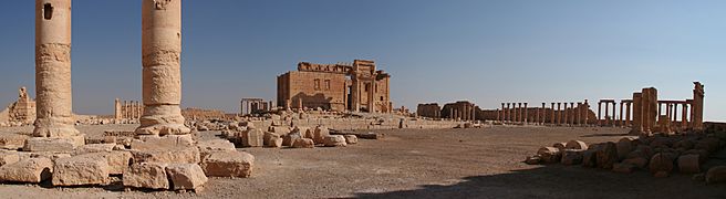 Palmyra Ruines Temple of Bel