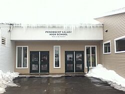 Penobscot Valley High School entrance.jpg