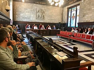 Archivo:Ple de constitució de l'Ajuntament de Girona 2019 01