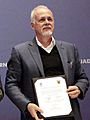 Raúl Padilla López en la clausura de la Feria Internacional del Libro 2017
