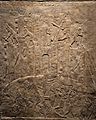 Relief depicting the destruction of Hamanu of Elam by Ashurbanipal, 645-640 BC, North Palace, Nineveh, Exhibition- I am Ashurbanipal king of the world, king of Assyria, British Museum