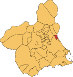 Municipio de Santomera en la Región de Murcia