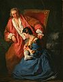 Subleyras la courtisane amoureuse louvre