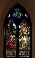 Archivo:Tiffany stained glass at St. Paul's Selma 02