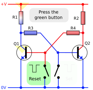 Archivo:Transistor Bistable interactive animated-en