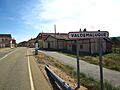 Valdemaluque. Entrada al pueblo desde Ucero