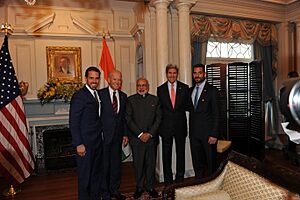 Archivo:Vice President Joe Biden and Secretary of State John Kerry host a luncheon for PM Modi