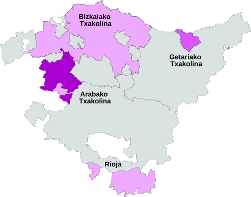 Vinos DO de Euskadi
