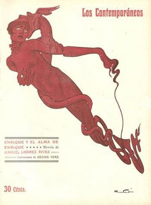 Archivo:1909-08-20, Los Contemporáneos, Enrique y el alma de Enrique, de Manuel Linares Rivas, Romero Calvet