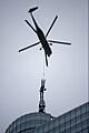 20090103 Trump Tower Chicago Spire helicopter delivery