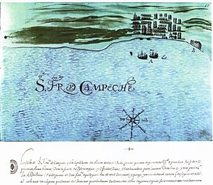 Archivo:Bahía de Campeche Cart Siglo XVI