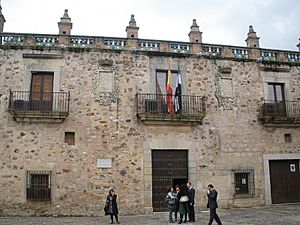 Archivo:Cáceres - Palacio de las Veletas (Museo de Cáceres) 1