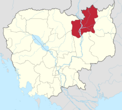 Cambodia Stung Treng Province locator map.svg
