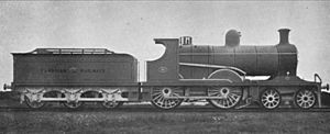 Archivo:Cambrian Railways locomotive - Project Gutenberg eText 20074