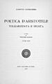 Castelvetro - Poetica d'Aristotele vulgarizzata e sposta, 1978 - 1783618 F