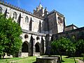 Cloister in Cathedral Evora Portugal