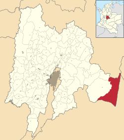 Paratebueno ubicada en Cundinamarca