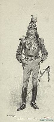 Archivo:Detaille - Lieutenant of cuirassiers