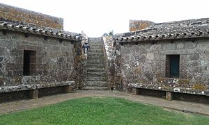 Escalinatas Fuerte de San Miguel