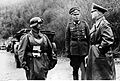 Gen. Ewald von Kleist podczas inspekcji jednostki w Serbii (2-484)