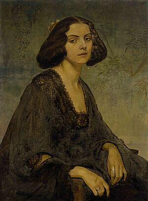 Archivo:Gerda Wegener - Portrait of Ellen von Kohl (1906)
