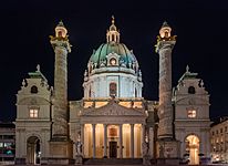 Iglesia de San Carlos Borromeo, Viena, Austria, 2020-01-31, DD 167-169 HDR