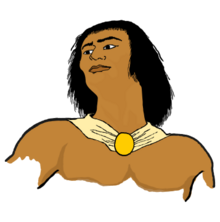 Archivo:Indian Taino Chief Boechío