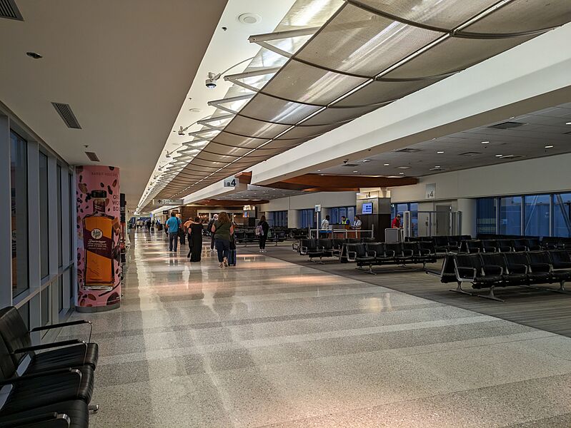 Louisville airport interior