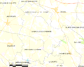 Map commune FR insee code 53022