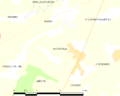 Map commune FR insee code 62700