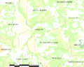 Map commune FR insee code 64378