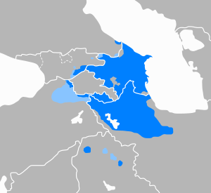 Archivo:Map of the Azerbaijani language