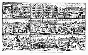 Archivo:Nine images of the plague in London, 17th century Wellcome L0016640