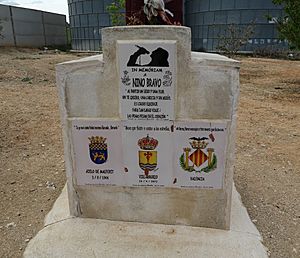 Archivo:Nino Bravo, monumento en Villarrubio, detalle placas