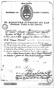 Archivo:Nombramiento de David Jewett de las Provincias Unidas