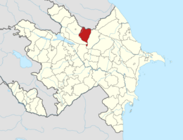 Oghuz District in Azerbaijan.svg