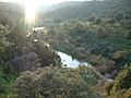 Paisaje de Arenosillo en Montoro antes de la inundación