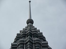Petronas Tower spire