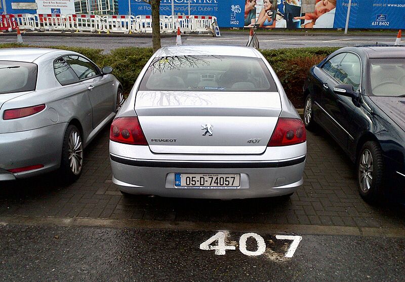 Peugeot 407, Ireland (9119796666)