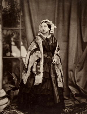 Archivo:Queen Victoria by JJE Mayall, 1860
