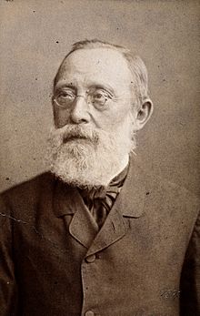 Rudolf Ludwig Karl Virchow. Photograph by J. C. Schaarwächte Wellcome V0027292.jpg