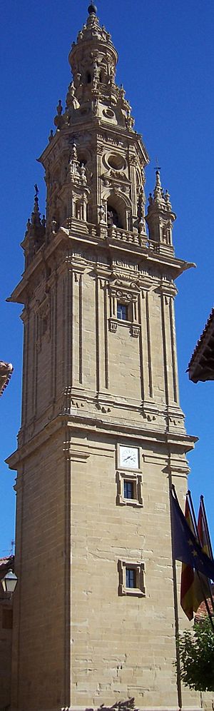 Archivo:Torre exenta de la Catedral de Santo Domingo de la Calzada