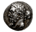 Tridrachme, Argent, Numidie, Micipsa
