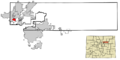 Adams County Colorado Incorporated and Unincorporated areas Sherrelwood Highlighted