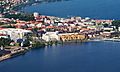 Aerial view of Jönköping University, Sweden