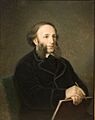 Aivazovsky by Bolotov, 1876