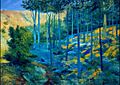 Bosque azul - Joaquín Clausell