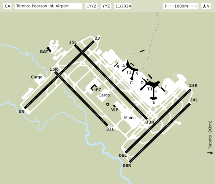 CYYZ Layout