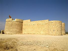 Castell de Flix, o el Castellet, Castell nou, Castell carlí o carlista.jpg