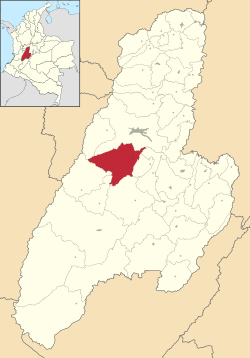 Rovira ubicada en Tolima